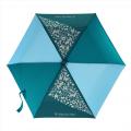 Detail produktu - Dětský skládací deštník s magickým efektem, petrolejový