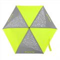 Detail produktu - Dětský skládací deštník s reflexními obrázky, neonová žlutá