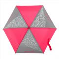 Detail produktu - Dětský skládací deštník s reflexními obrázky, Neon Pink